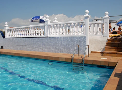 Pohled na bazén hotelu Pimar & SPA | Blanes / Hotel Pimar & SPA