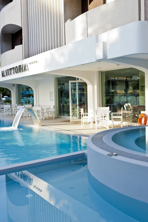 Hotel Vittoria Riccione – exteriér hotelu | Riccione / Hotel Vittoria