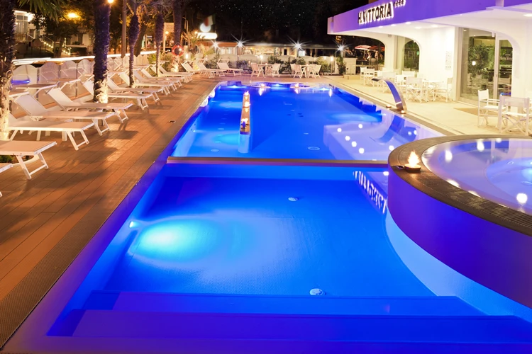 Hotel Vittoria Riccione – exteriér nebo zahrada hotelu | Riccione / Hotel Vittoria
