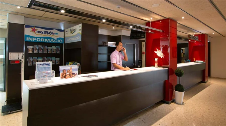 Recepce hotelu Medplaya Santa Monica – druhý pohled | Calella / Hotel Medplaya Santa Monica