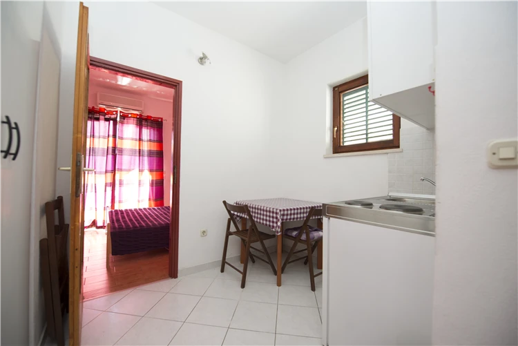 Obývací pokoj nebo jídelna v apartmánu Ivica | Omiš-Duće / Apartmánový dům Ivica