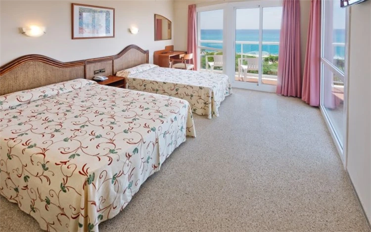 Hotelový pokoj v Alegria Cartago Nova s lůžky | Malgrat de Mar / Hotel Alegria Cartago Nova