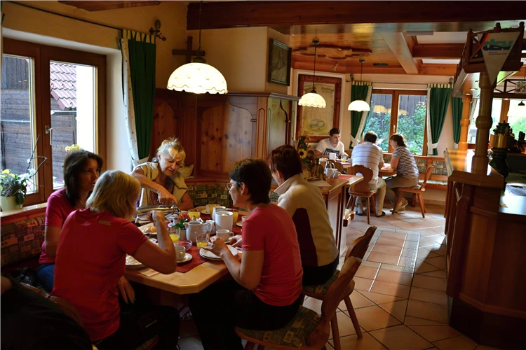 Turisté na horské stezce v oblasti Dachsteinu | Ledovec Dachstein - pohodová letní turistika