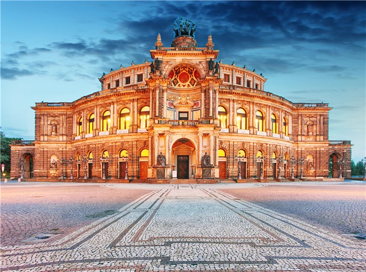 Panorama německého města | Drážďany, Berlín a německé "Versailles"