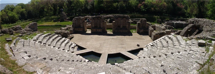 Antické ruiny archeologického naleziště Butrint v Albánii | Za poznáním Korfu a Jižní Albánie