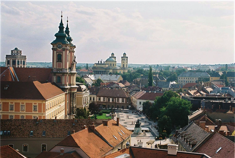 Historické centrum města Eger s barokní architekturou | Tokajské dobrodružství v Uhrách a na Slovensku