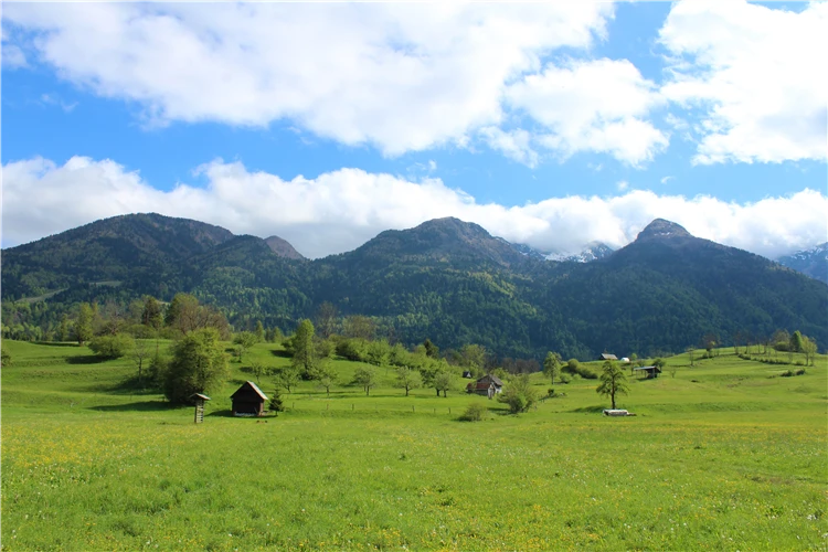 Výhled na alpskou přírodu Slovinska | Slovinsko křížem krážem