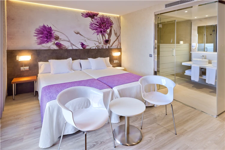 Superior pokoj hotelu Sumus Monteplaya – ložnice | Malgrat de Mar / Hotel Sumus Monteplaya