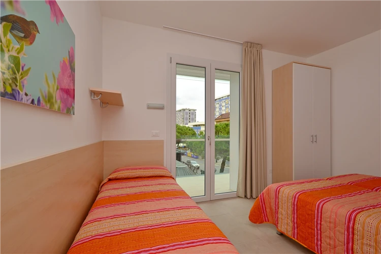 Interiér obývacího pokoje apartmánu Fiore | Lignano / Residence Fiore