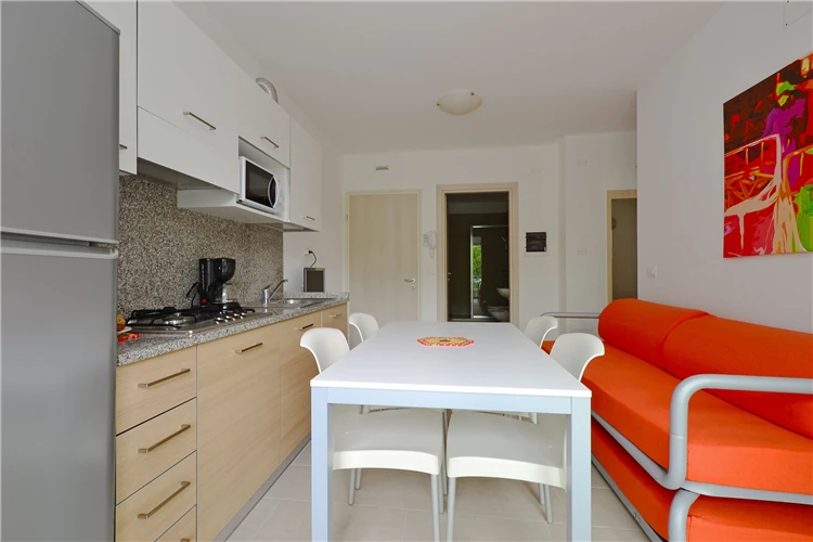 Výhled z terasy apartmánu Residence Fiore | Lignano / Residence Fiore