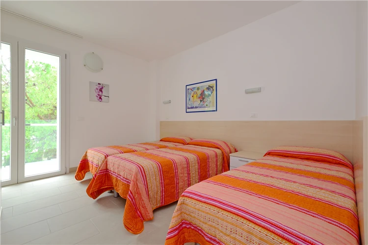 Pohled na areál Residence Fiore z venku | Lignano / Residence Fiore