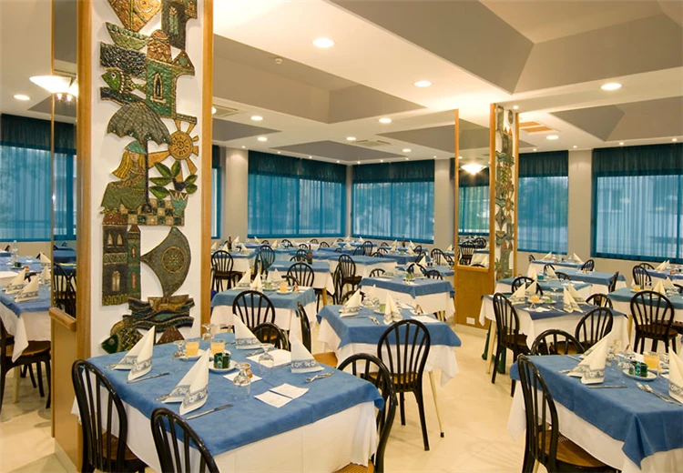 Jídelna hotelu Miami v Lido di Jesolo | Lido di Jesolo / Hotel Miami