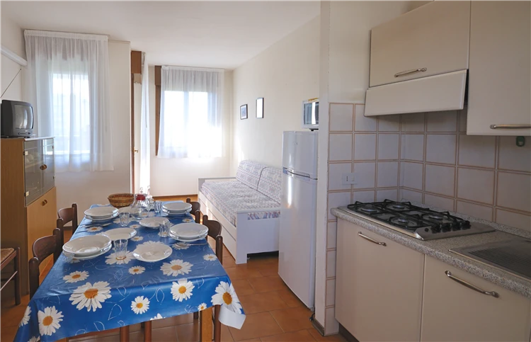 Obývací část apartmánu BILO v Residence Monaco Bibione | Bibione / Residence Monaco