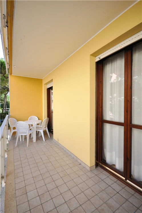 Terasa apartmánu Residence Pleione v Bibione | Bibione / Residence Pleione