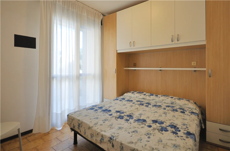 Ložnice apartmánu typ C v Residence Pleione | Bibione / Residence Pleione