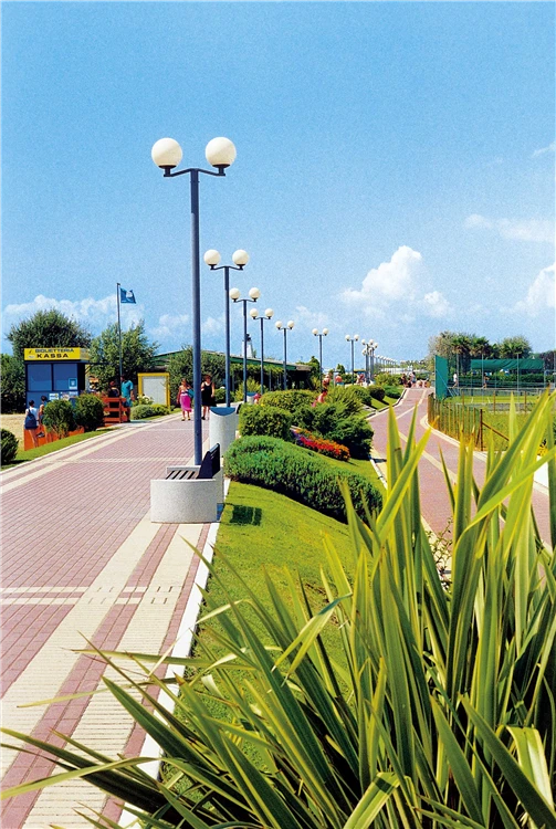 Pohled na areál Residence Pleione v Bibione | Bibione / Residence Pleione