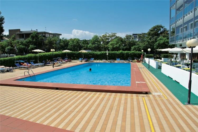 Relaxační zóna hotelu Majestic v Pesaru | Pesaro / Hotel Majestic
