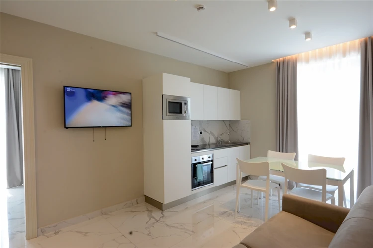Obývací prostor apartmánu Alba Palace, Alba Adriatica | Alba Adriatica / Residence Alba Palace