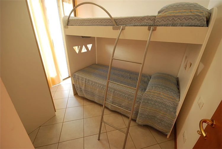 Ložnice apartmánu Sirena Sea Side v Tortoreto Lido | Tortoreto Lido / Residence Sirena Sea Side