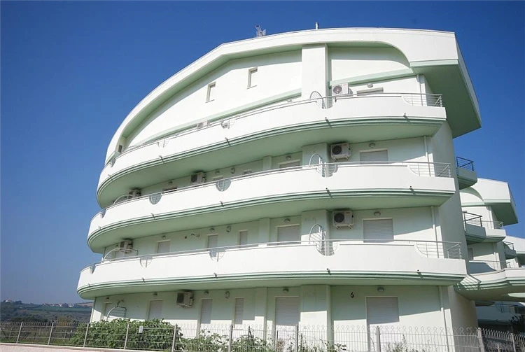 Residence Sirena Sea Side – hlavní pohled na rezidenci u moře | Tortoreto Lido / Residence Sirena Sea Side