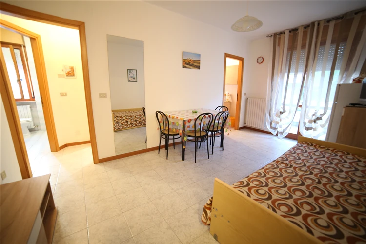 Apartmán Leoncavallo – ložnice s lůžky | San Benedetto del Tronto / Apartmány Leoncavallo