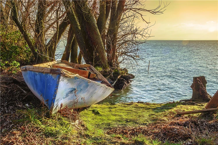 Loď plující po jezeře Balaton | Balaton - maďarské moře