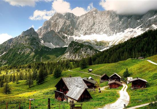 Pohlednice ze Štýrska a velkolepý Dachstein - Rakousko