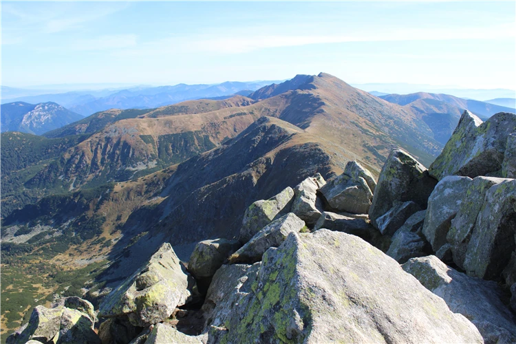 Panorama horské krajiny Nízkých Tater | NP Nízké Tatry - návrat k divočině