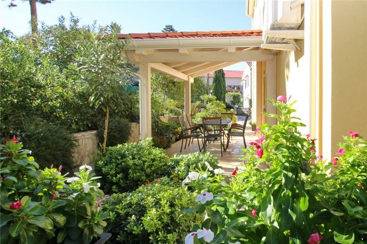 Balkon apartmánu Gorica 1 v Bašce | Baška / Apartmánový dům Gorica 1