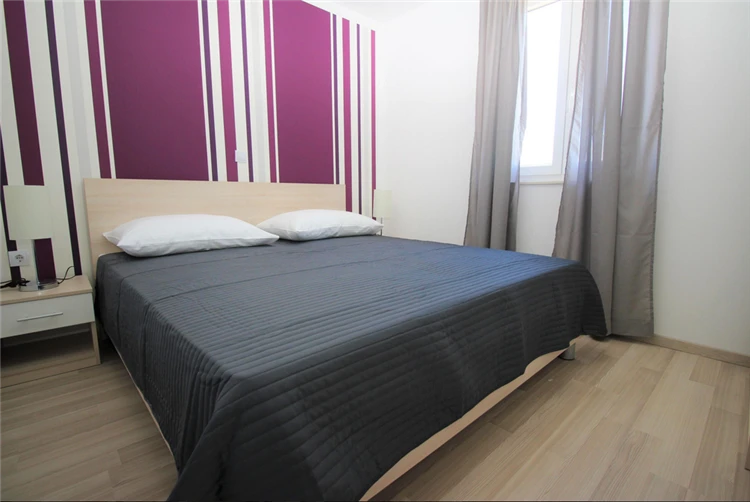 Ložnice apartmánu v Gorica 1 Baška | Baška / Apartmánový dům Gorica 1
