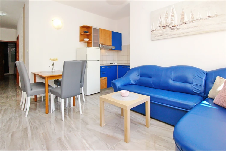 Obývací místnost apartmánu Brnić v Bašce | Baška / Apartmánový dům Brnić