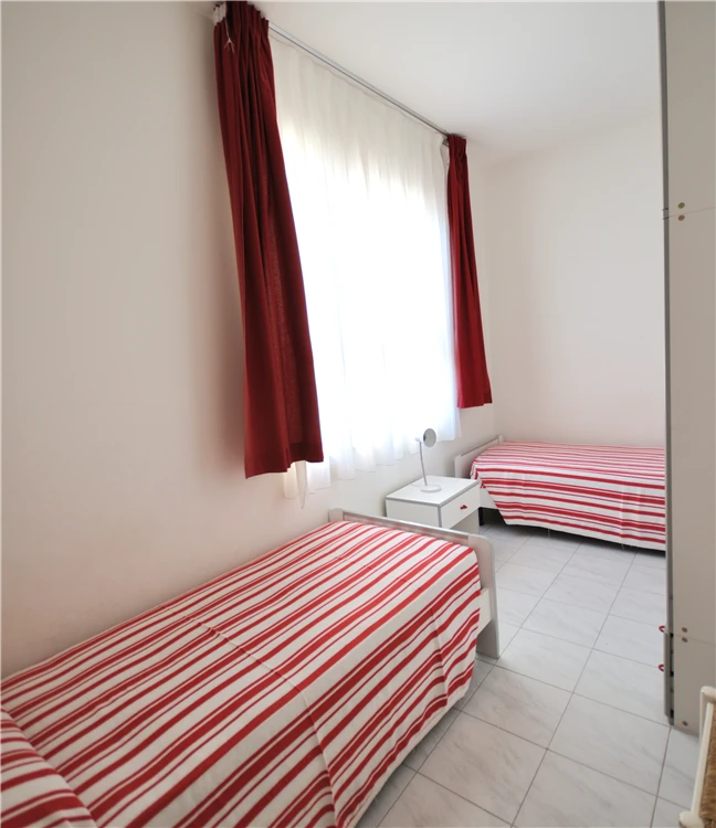 Druhý pohled na ložnici apartmánu C, Nautilus Bibione | Bibione / Residence Nautilus