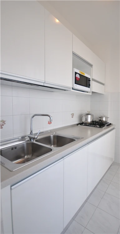 Kuchyně v apartmánu typu C, Residence Nautilus Bibione | Bibione / Residence Nautilus