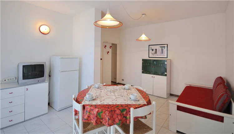 Obývací pokoj apartmánu C v Residence Nautilus Bibione | Bibione / Residence Nautilus