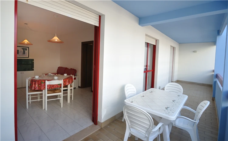 Terasa apartmánu C s výhledem, Residence Nautilus Bibione | Bibione / Residence Nautilus