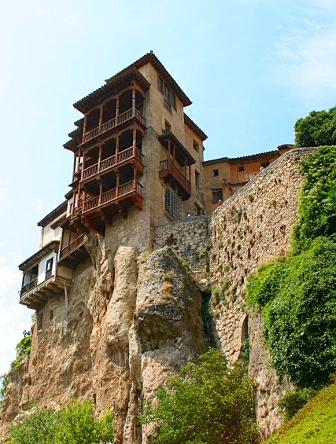 Visící domy nad kaňonem v Cuence, UNESCO | Poklady Španělského kulturního dědictví UNESCO