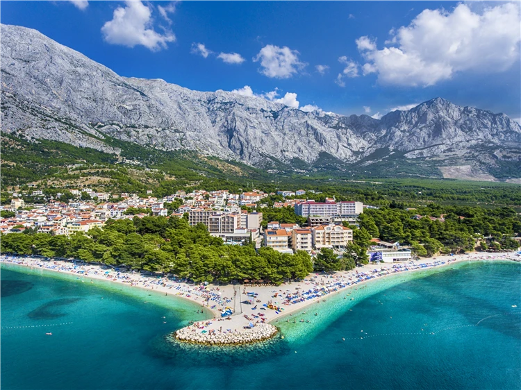 Exteriér Hotelu Horizont v Baška Vodě | Baška Voda / Hotel Horizont