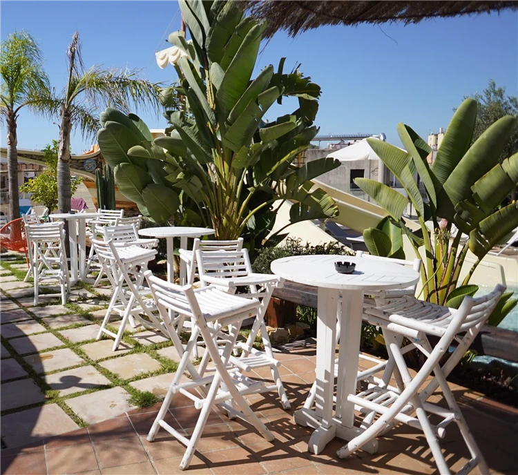 Barový terasa s posezením v hotelu Alba Seleqtta | Lloret de Mar / Hotel Alba Seleqtta