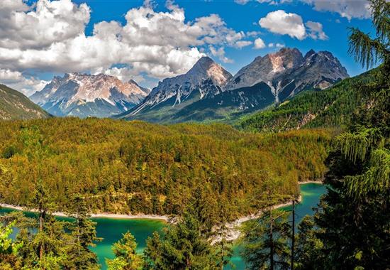 Klenoty Bavorska a Innsbruck, hlavní město Alp - 