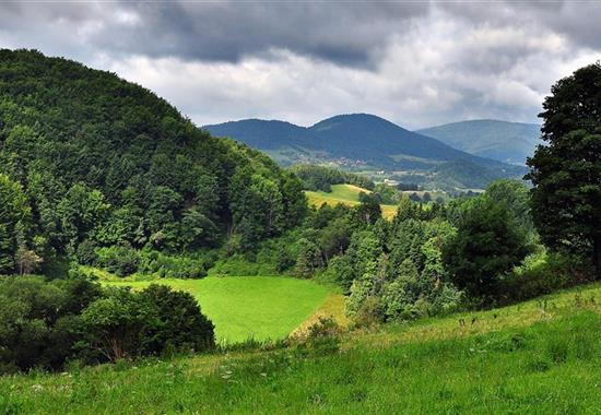 Malebný kraj Beskyd - Česká republika