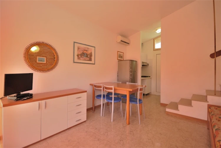 Restaurace a terasa v kempu Cassiopea v Bibione | Bibione / Villaggio Cassiopea