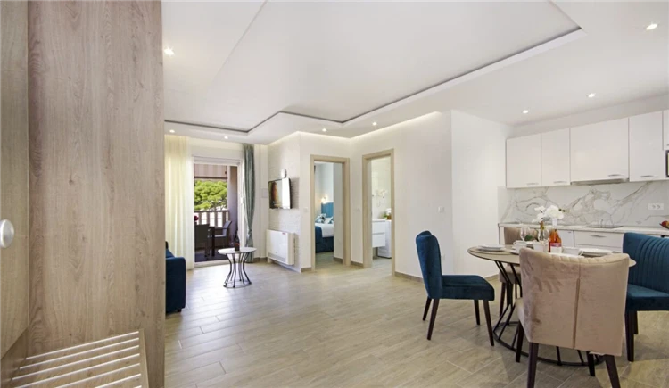 Exteriér apartmánového domu Stella Maris, Promajna | Promajna / Apartmánový dům Stella Maris