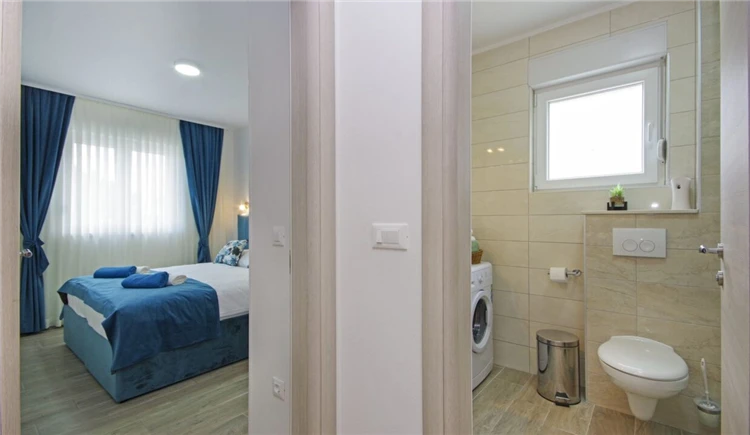 Kuchyňský kout v apartmánu Stella Maris, Promajna | Promajna / Apartmánový dům Stella Maris