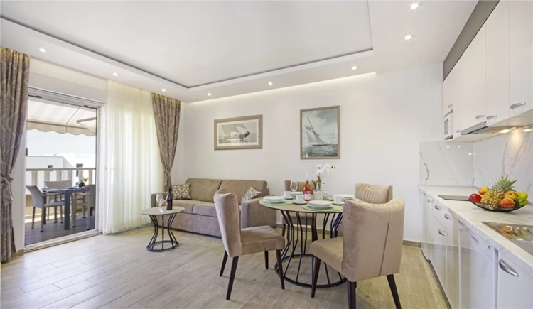 Apartmán Stella Maris – plně vybavená kuchyně | Promajna / Apartmánový dům Stella Maris