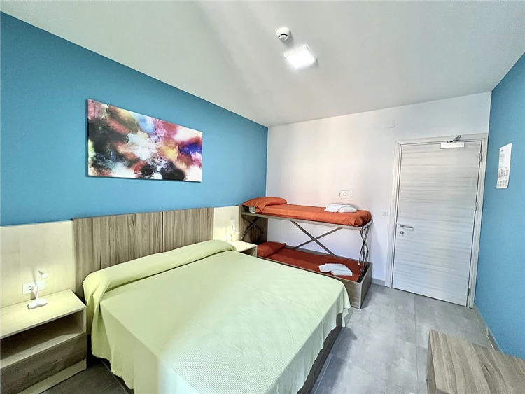 Čtyřlůžkový pokoj v hotelu na Lignano Rivieře | Lignano / Hotel Old River