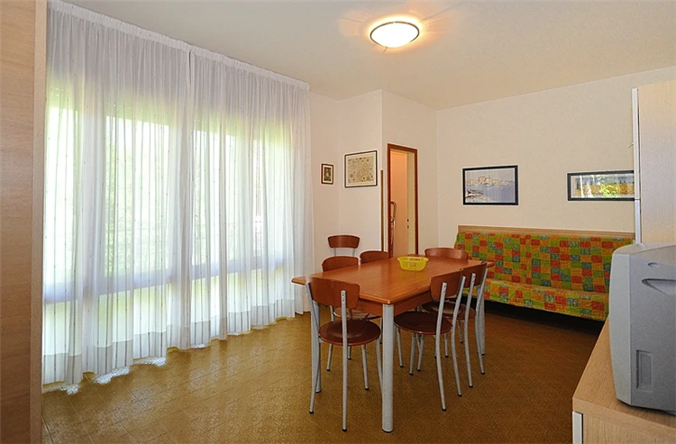 Kuchyňský kout v apartmánu Gabbiano, Bibione | Bibione / Villa Gabbiano