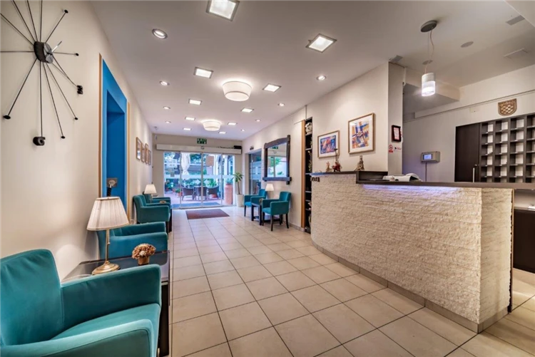 Společenské prostory nebo restaurace hotelu Nikola | Vodice / hotel Nikola