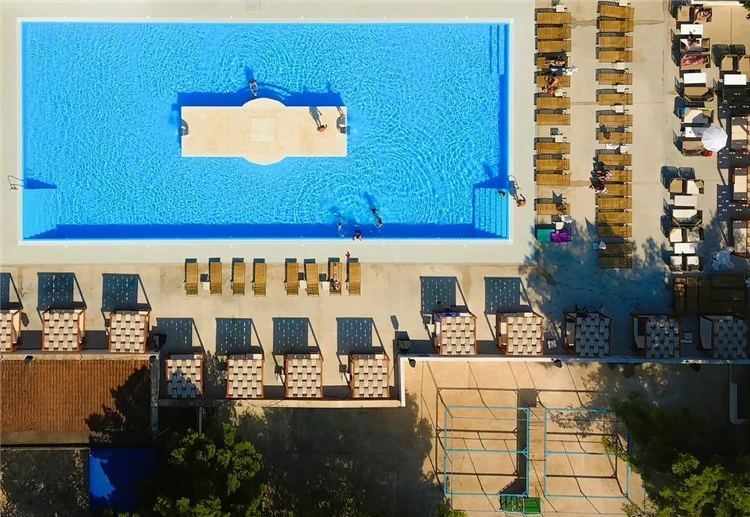 Terasa nebo balkon Hotelu Imperial ve Vodicích | Vodice / Hotel Imperial