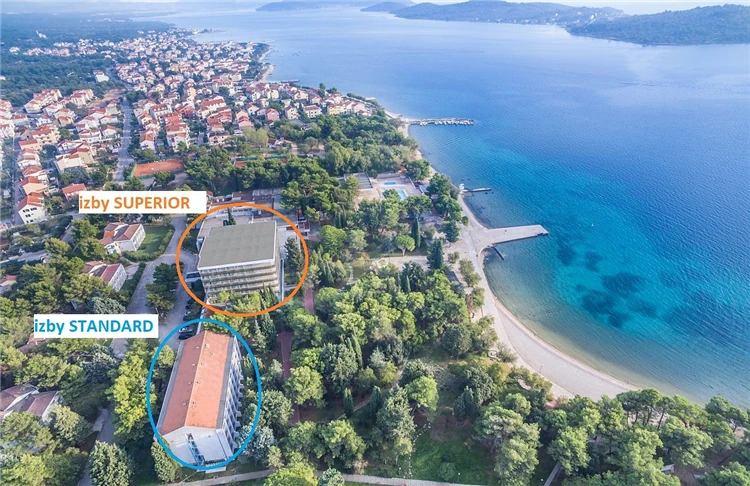 Okolí Hotelu Imperial ve Vodicích u Jaderského moře | Vodice / Hotel Imperial