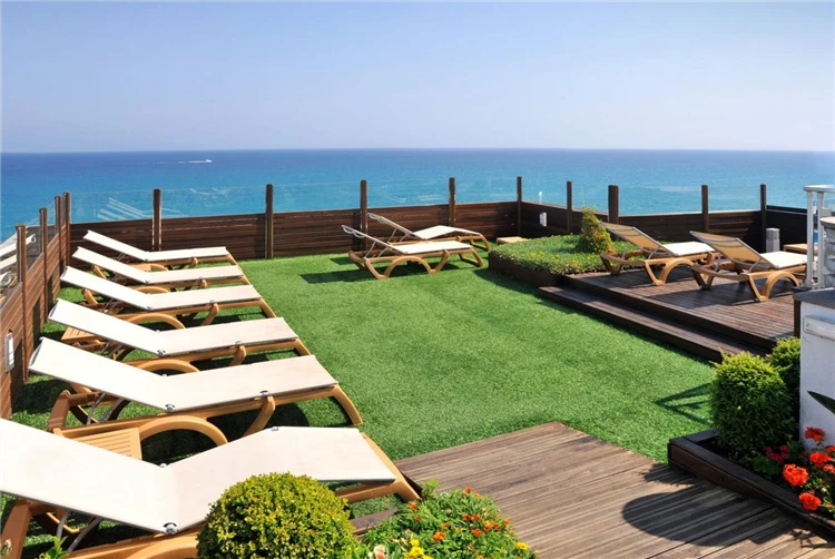 Slunná terasa s mořským výhledem – GHT Marítim | Calella / Hotel GHT Marítim